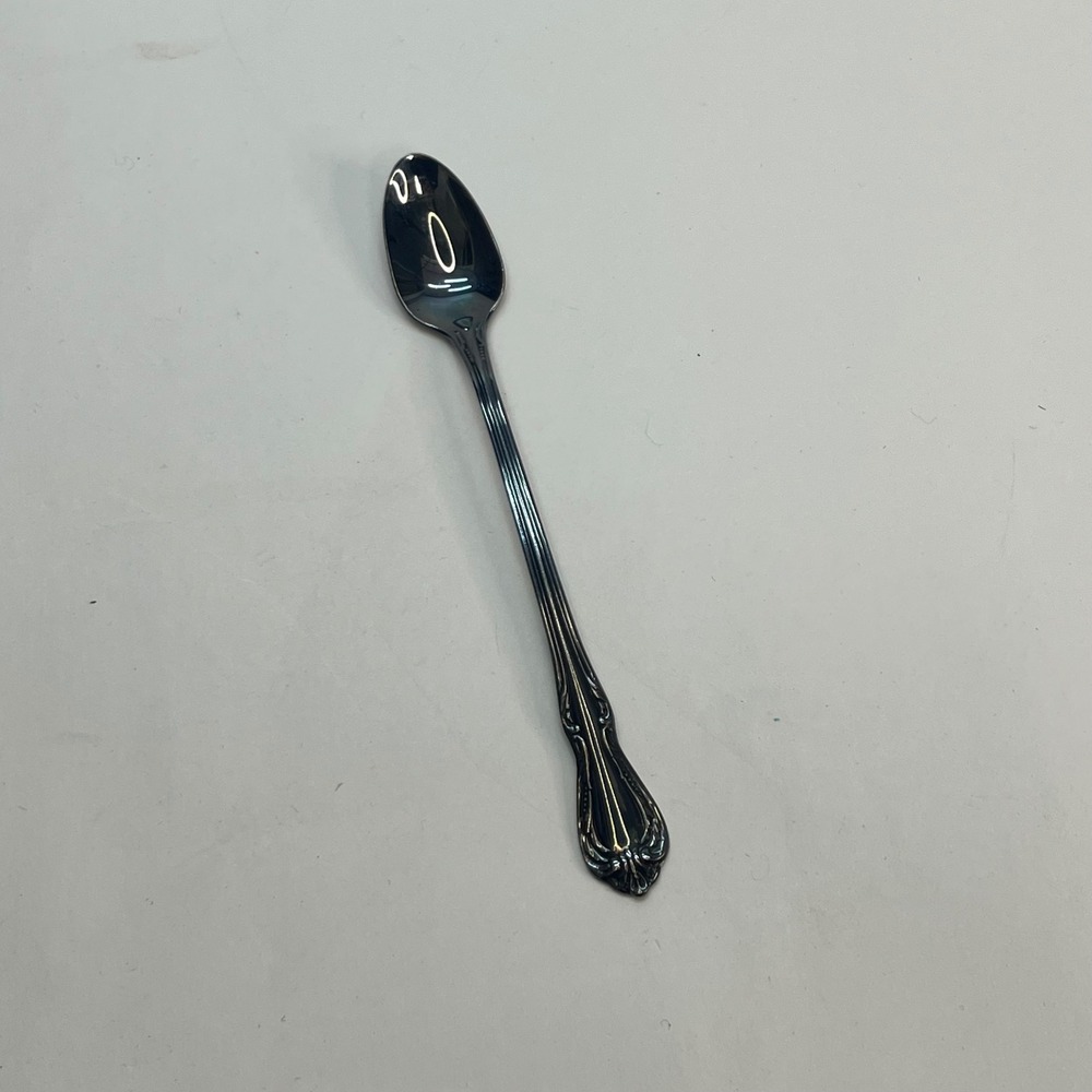 Oneida Stainless Steel Espresso Spoon Ornate Scroll Handle Demitasse‎ 5.5 Inch